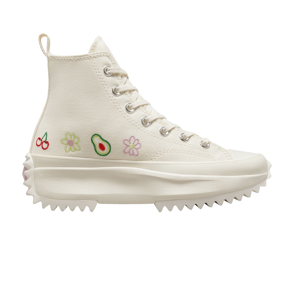Converse Run Star Hike Platform High 'Embroidered Fruits & Florals' A03560C